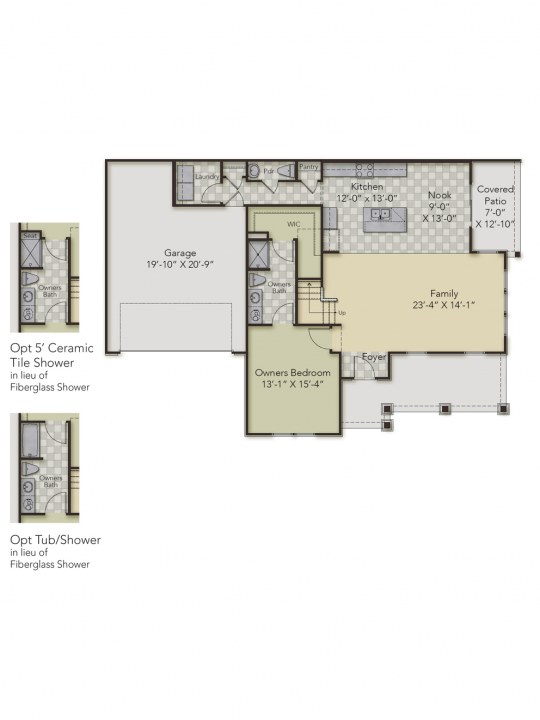 Fieldcrest Floor Plan at Sandler Station HHHunt Homes